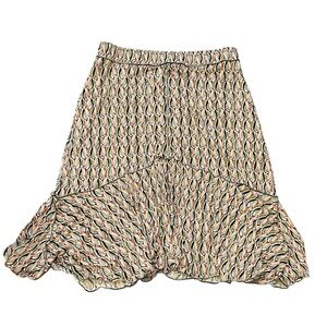 Max Edition Multicolor Midi Skirt Size Medium